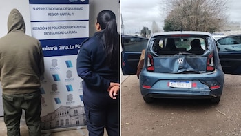 Chocó a una docente en La Plata, se fugó y lo detuvieron en Quilmes
