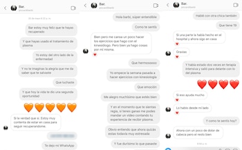 La charla del encuentro entre