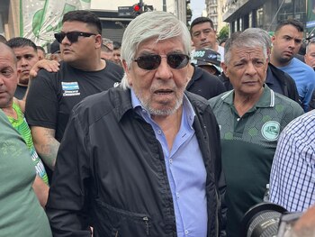 Hugo Moyano, líder del Sindicato