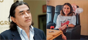 Gustavo Bolívar y Laura Sarabia