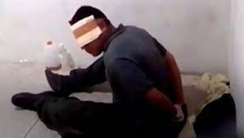 Uno de los militares torturados