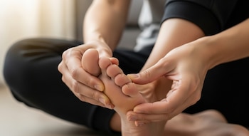 El fortalecimiento de los pies