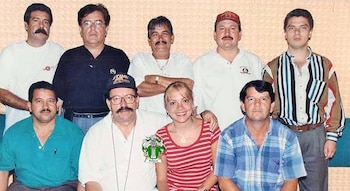 Parmenio Medina junto a sus compañeros del programa La Patada. Crédito: Repretel