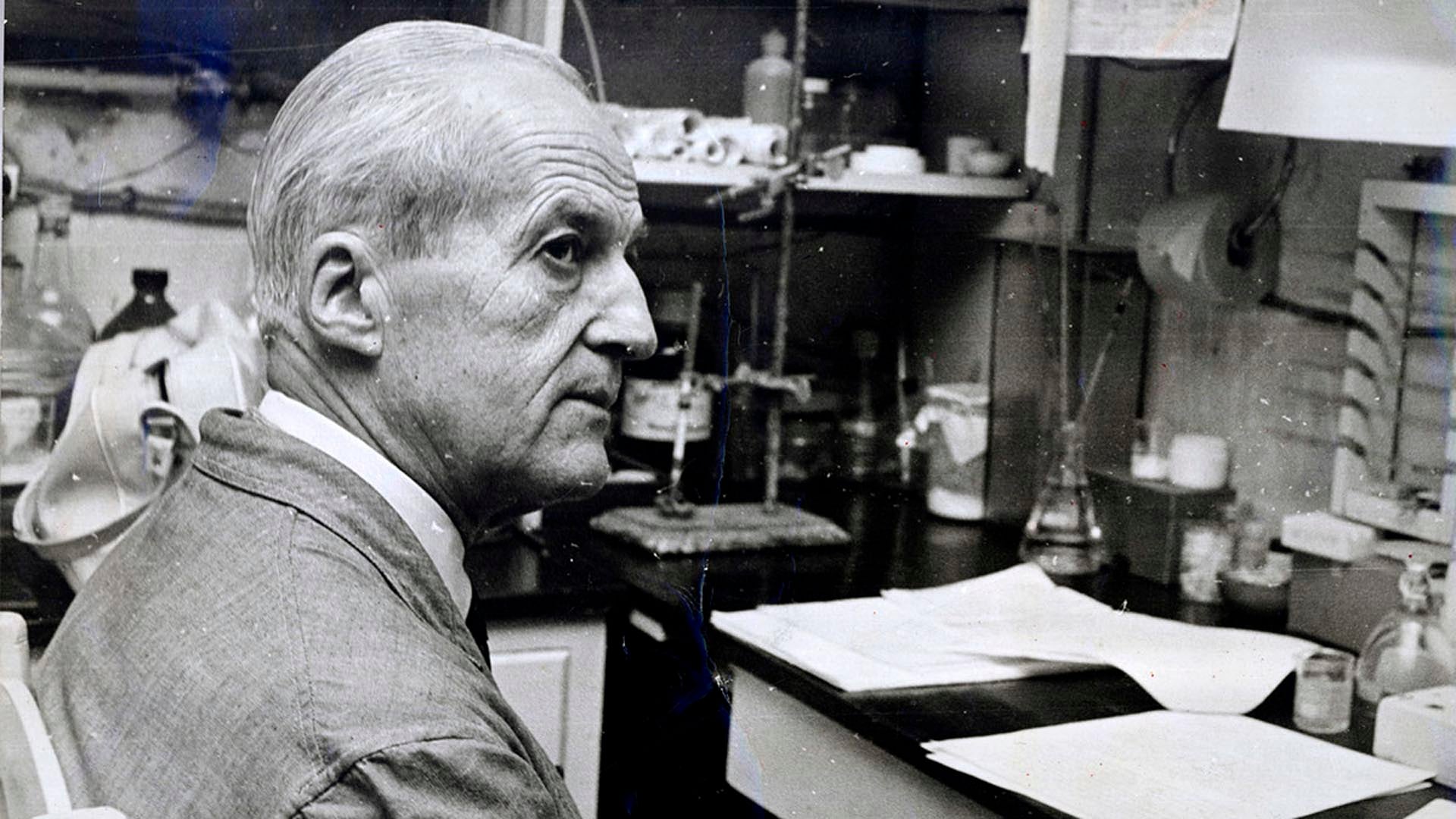 Hace 56 años se anunciaba que Luis Leloir había sido ganador del Nobel de Química (Ibyme)