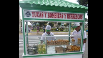 Yucas fritas o bombitas: la