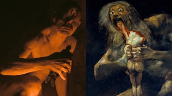 Nolan tomó inspiración de 'Saturno devorando a su hijo' de Francisco de Goya