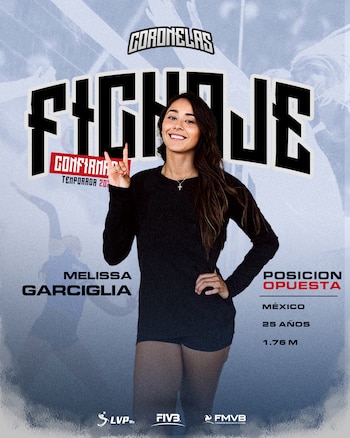 Melissa Garciglia fue presentada como