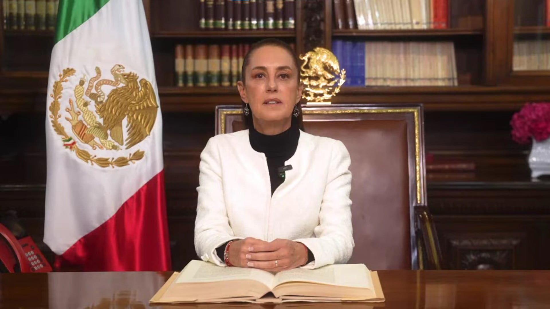 La presidenta Claudia Sheinbaum destacó que la política salarial ha permitido una recuperación sostenida del ingreso mínimo. Crédito: YouTube Claudia Sheinbaum.