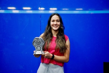 La santandereana Lucía Bautista quedó subcampeona del ECP Open 2026 - crédito FCS