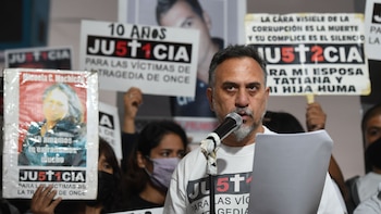 Archivo. Famliares de las víctimas