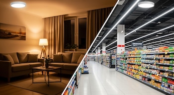 La calidad de luz ofrecida