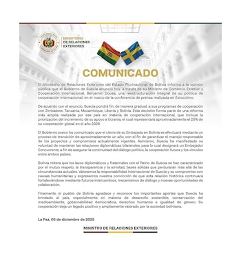 Cuenta oficial en redes sociales.