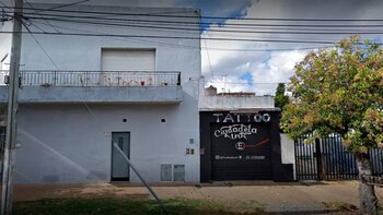 Frente de la casa de