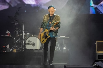 El riff de ‘Jumpin’ Jack Flash’ es descrito como una experiencia eufórica y trascendental para Richards sobre el escenario (Foto Amy Harris/Invision/AP)