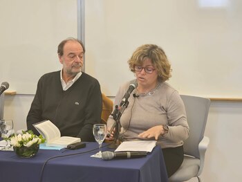 Jorge Steiman y Silvia Bernatené