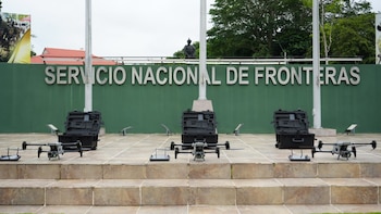 La Compañía de Operaciones Aéreas No Tripuladas (Coant) operará bajo el Servicio Nacional de Fronteras para fortalecer la vigilancia en las zonas limítrofes del país. Cortesía Minseg
