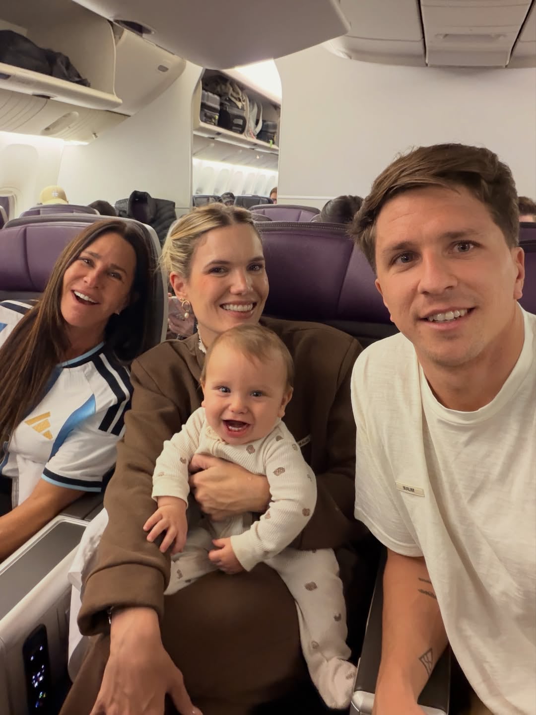 Carolina Baldini celebró el primer cumpleaños de su nieto Faustino con una dedicatoria en las redes sociales