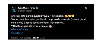 Su mirada en el inicio