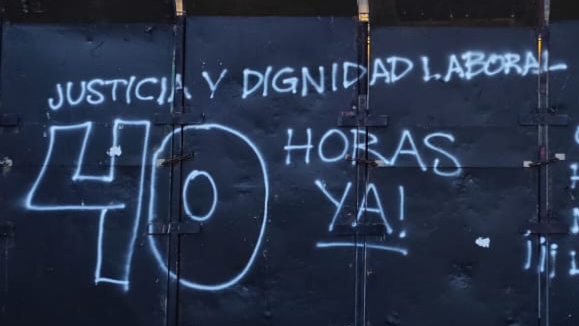 Colectivos recordaron que la iniciativa estaba lista para aprobar desde 2022. (Frente Nacional Yo x las 40 Horas)