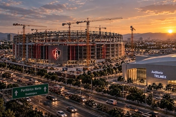 Diseño no oficial del estadio de Atlas y UDG (redes sociales)