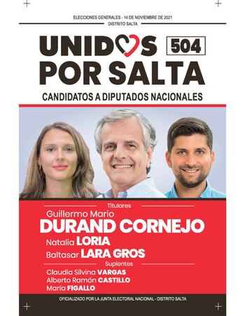 Foto: Boleta de Unidos por