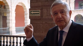 López Obrador en entrevista con
