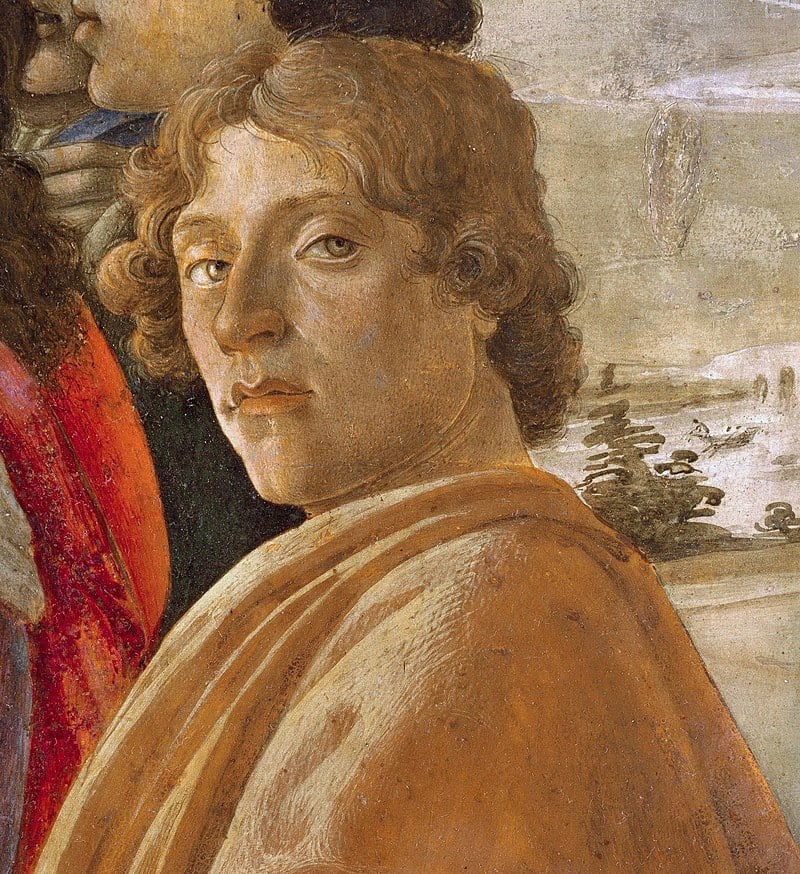 Autorretrato de Botticelli en