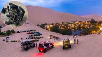 Turista pierde un brazo tras volcadura de tubular en Huacachina: Dircetur asegura que estos vehículos operan de forma ilegal
