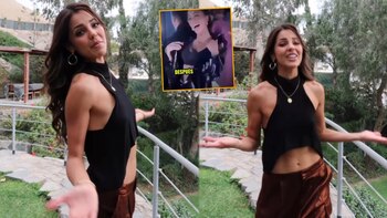 Luciana Fuster fue evidenciada por