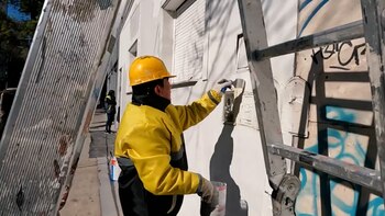 fachadas vandalizadas - recuperación