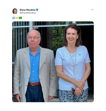 El posteo de Diana Mondino