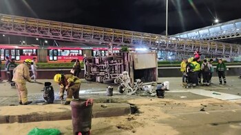 Grave accidente en la autopista