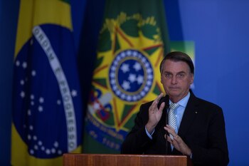 Jair Bolsonaro aseguró que la