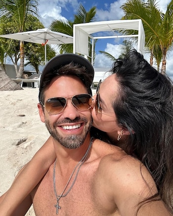 La actriz compartió fotos de