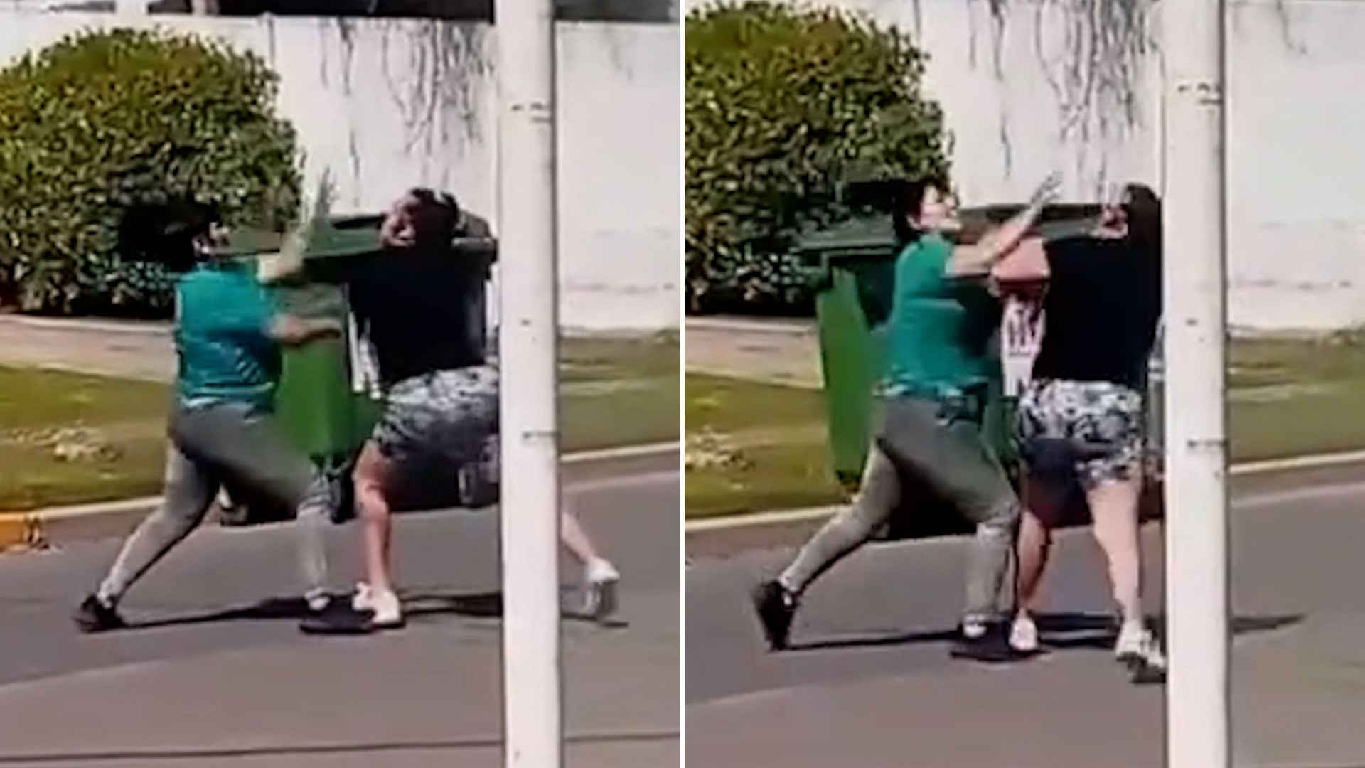 El episodio en Sarmiento y Urquiza comenzó con golpes y escaló con la aparición de objetos punzantes, según Roldán FM 92.