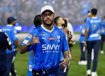 Neymar abandonó el Al-Hilal con