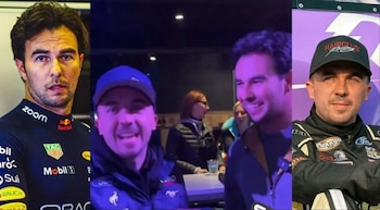 Su experiencia en NASCAR le permitió opinar sobre el rendimiento del mexicano.