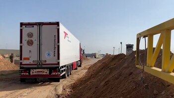 Primera entrada de ayuda humanitaria por Kerem Shalom