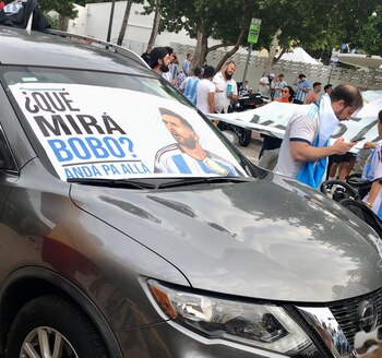 Argentina Campeón: cientos de argentinos