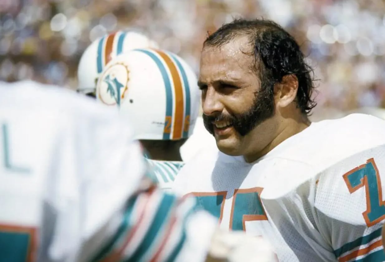 Manny Fernandez, histórico liniero defensivo de los Miami Dolphins, falleció a los 79 años, según informó la franquicia de la NFL (Manny Rubio/USA Today Sports)