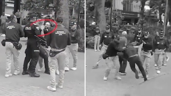 La Personería de Medellín investiga a funcionarios de la Secretaría de Seguridad tras un operativo en el parque Bolívar que derivó en presuntas agresiones contra ciudadanos extranjeros - crédito @Marianiniecheve/X
