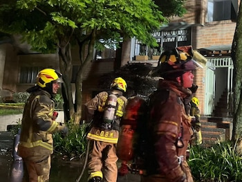 Incendio Medellín