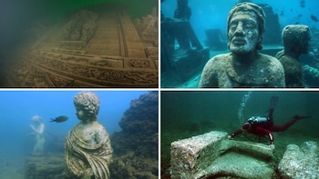 Tesoros bajo el mar: las 5 ciudades milenarias que hoy solo se pueden visitar buceando