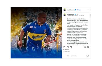 El mensaje de despedida de Serna tras dejar el Consejo de Futbol de Boca