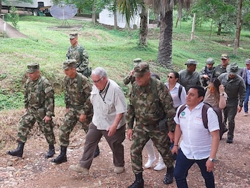 Howard Graham Buffet visitó Tibú.