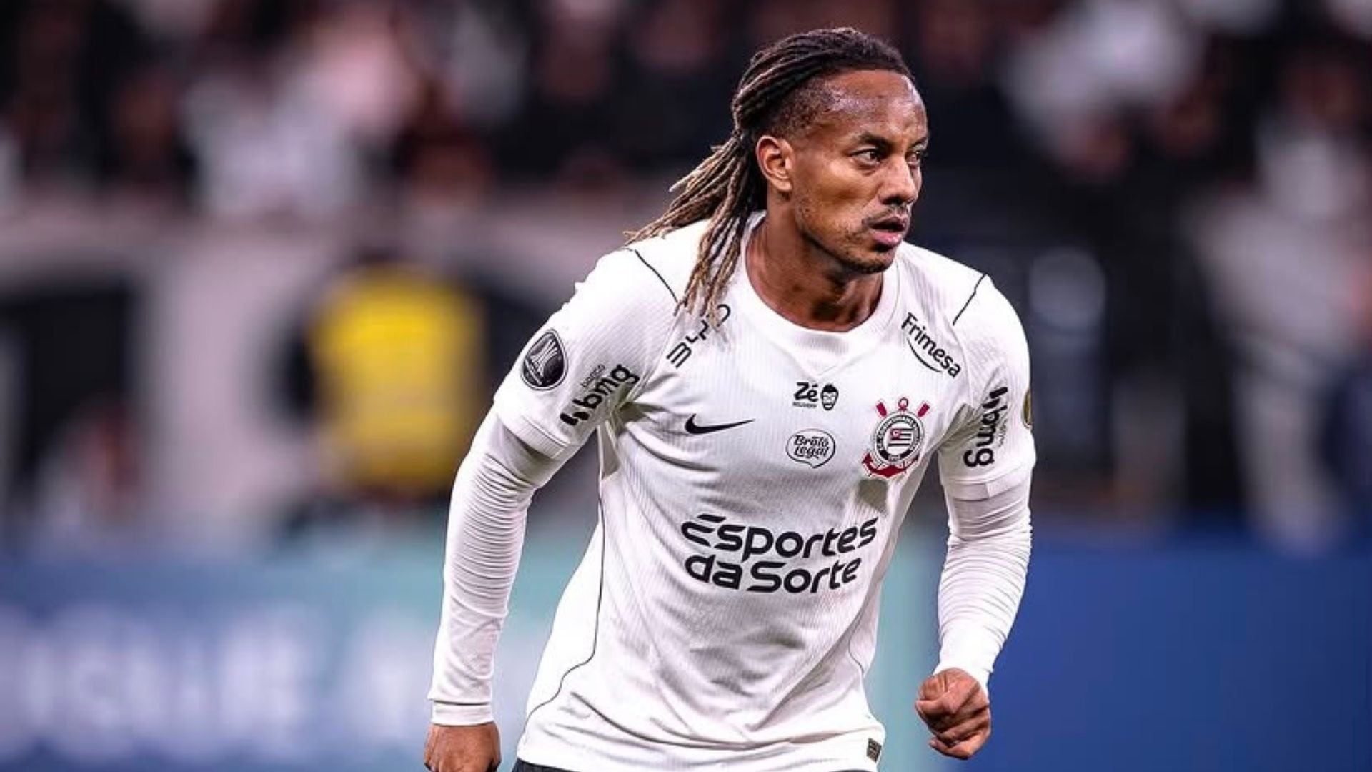 André Carrillo es uno de los jugadores con mayor experiencia en Corinthians. - Crédito: Leonardo Lima