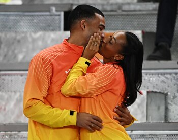 La medallista de bronce Ana