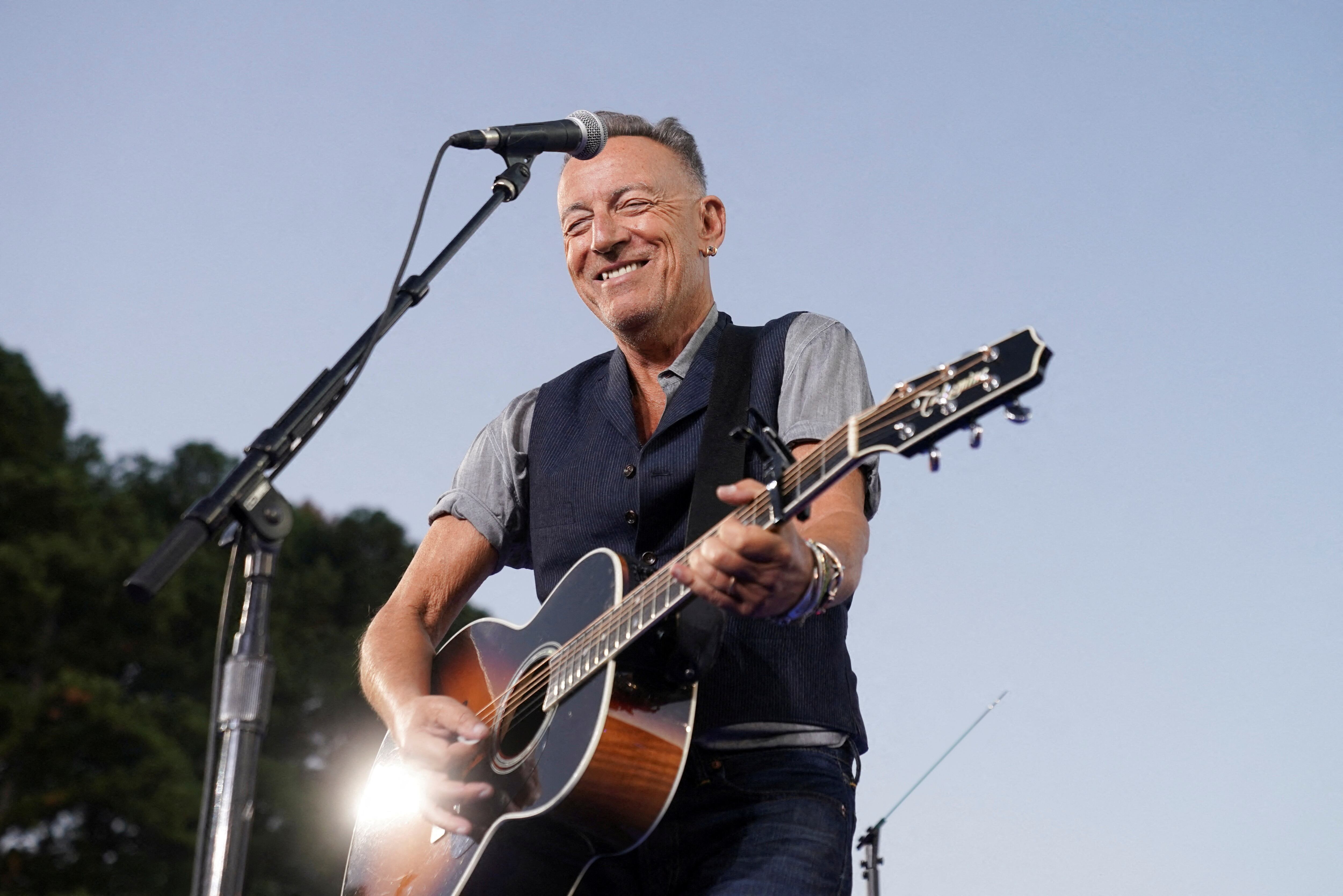 Bruce Springsteen realizó una importante gira por Canadá mientras se filmaban algunas escenas de la película. (REUTERS/Kevin Lamarque)