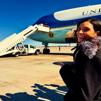 La periodista colombiana Alejandra Jaramillo estudió Periodismo y Medios en The New School de Nueva York y trabajó en Univision y NBC antes de llegar a CNN - crédito @alejmillo/X