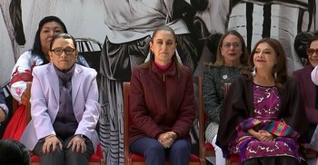 Durante la ceremonia se develaron